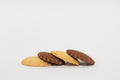 Two-tone biscuits